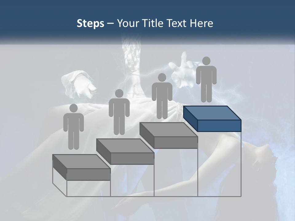 Retirement Mother Wave PowerPoint Template