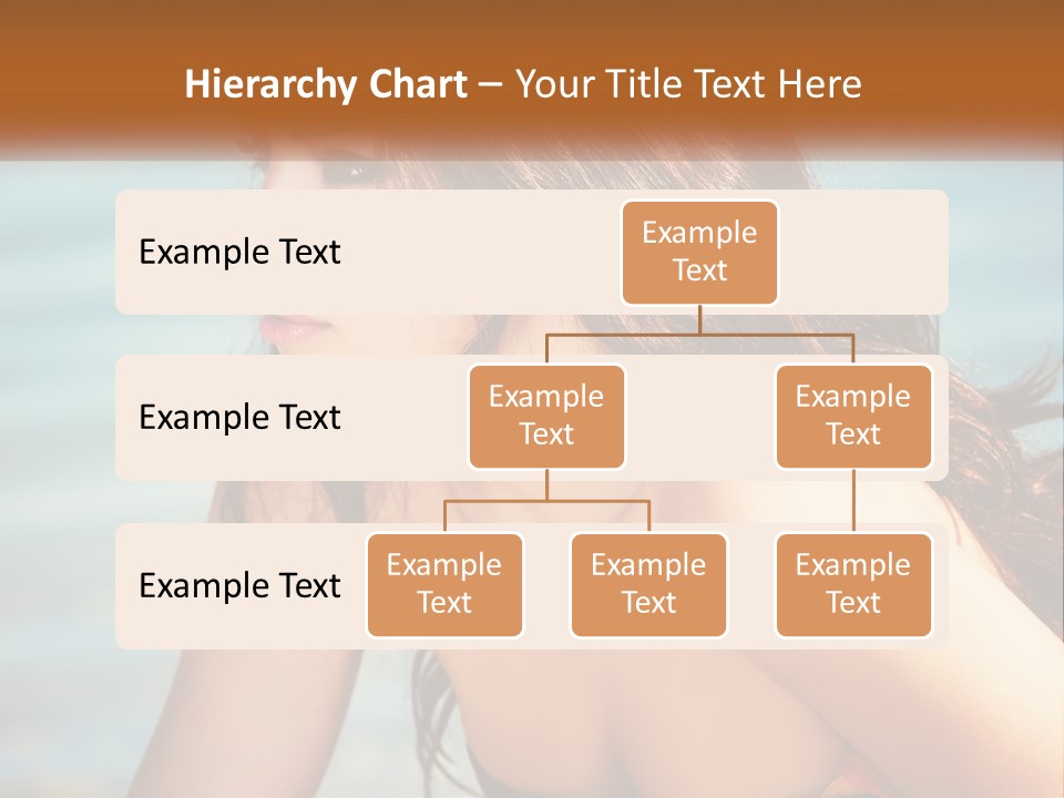 Ocean Elderly Mother PowerPoint Template