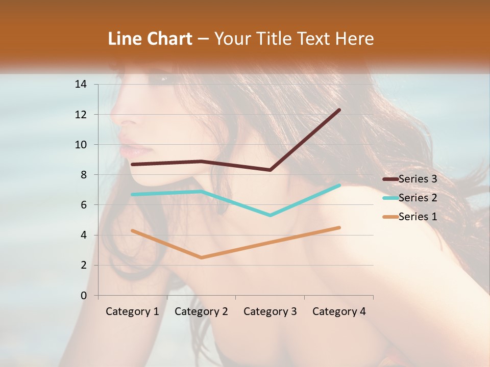 Ocean Elderly Mother PowerPoint Template