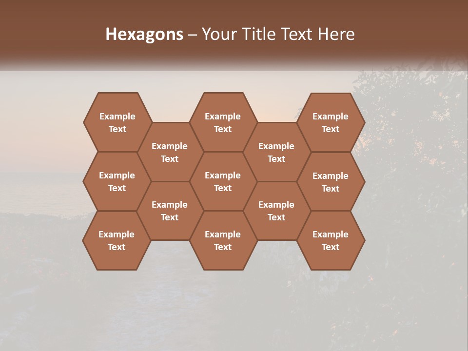 Standing Retirement Elderly PowerPoint Template