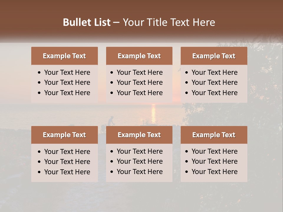 Standing Retirement Elderly PowerPoint Template