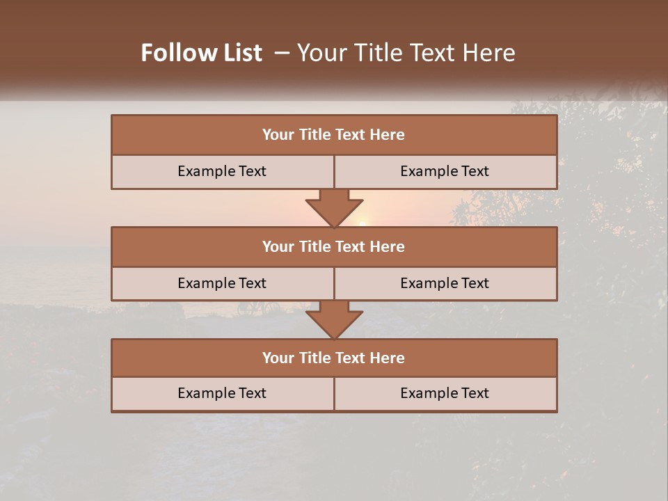 Standing Retirement Elderly PowerPoint Template