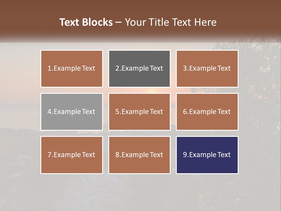 Standing Retirement Elderly PowerPoint Template