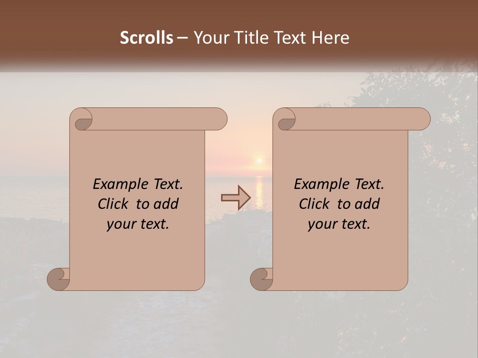 Standing Retirement Elderly PowerPoint Template