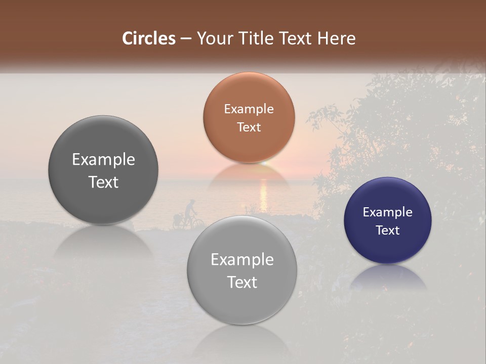 Standing Retirement Elderly PowerPoint Template