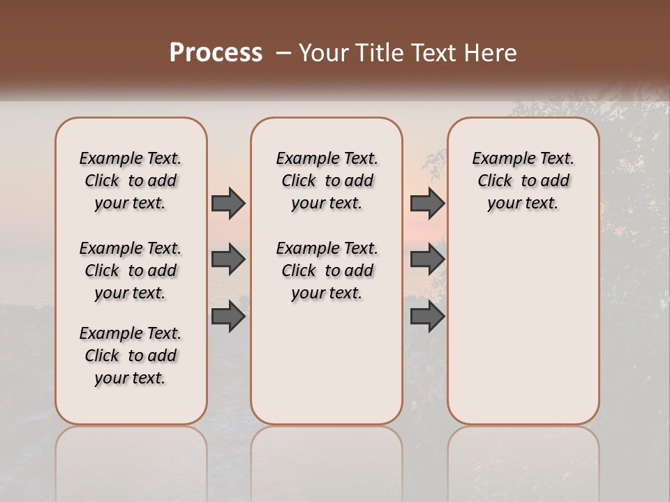 Standing Retirement Elderly PowerPoint Template
