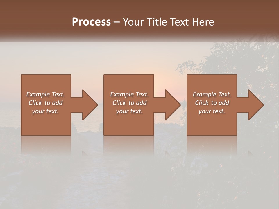 Standing Retirement Elderly PowerPoint Template