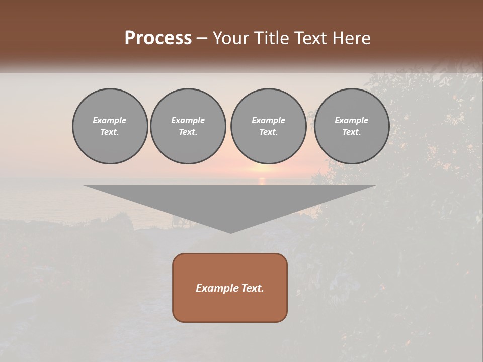 Standing Retirement Elderly PowerPoint Template