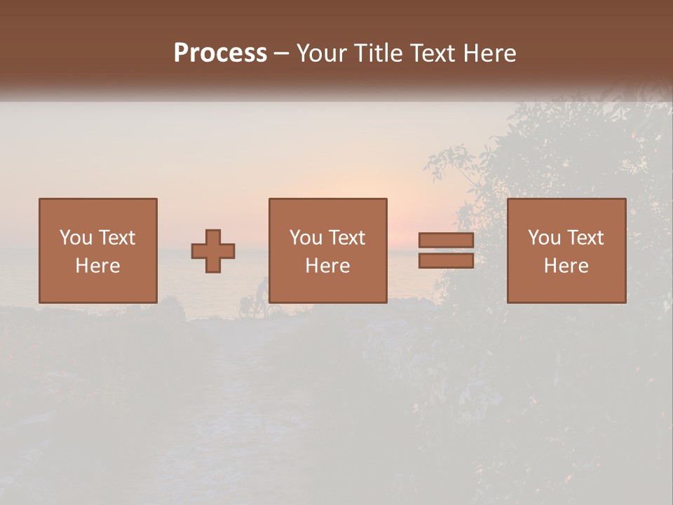 Standing Retirement Elderly PowerPoint Template