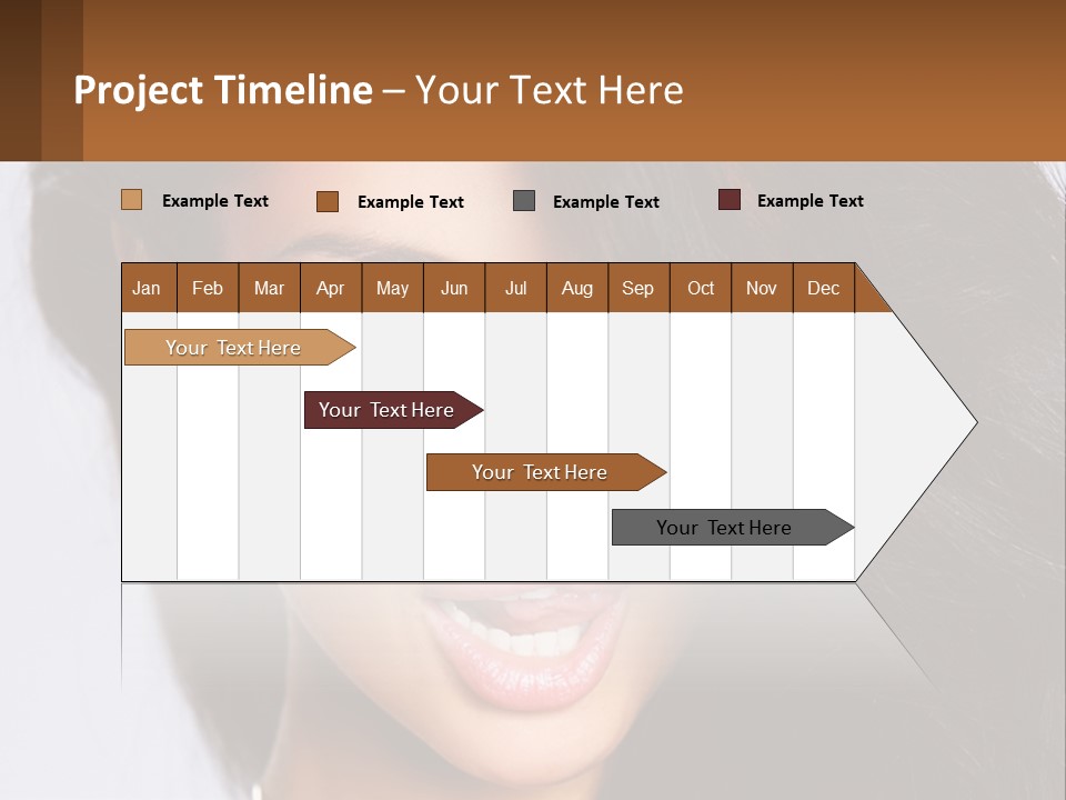 Wellness Sunset Pensioner PowerPoint Template