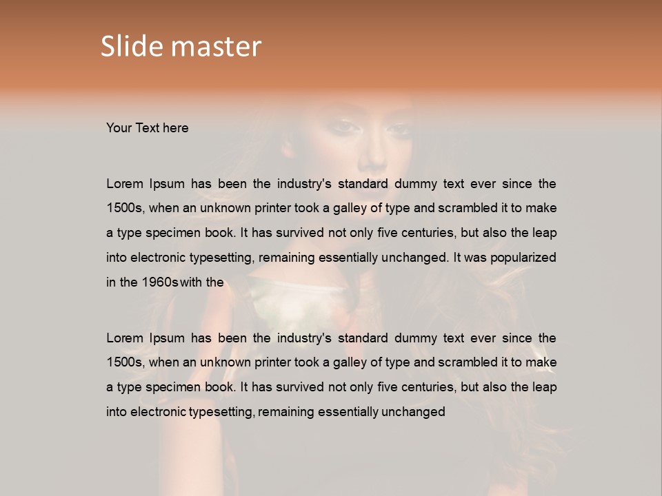 Water Older Senior PowerPoint Template