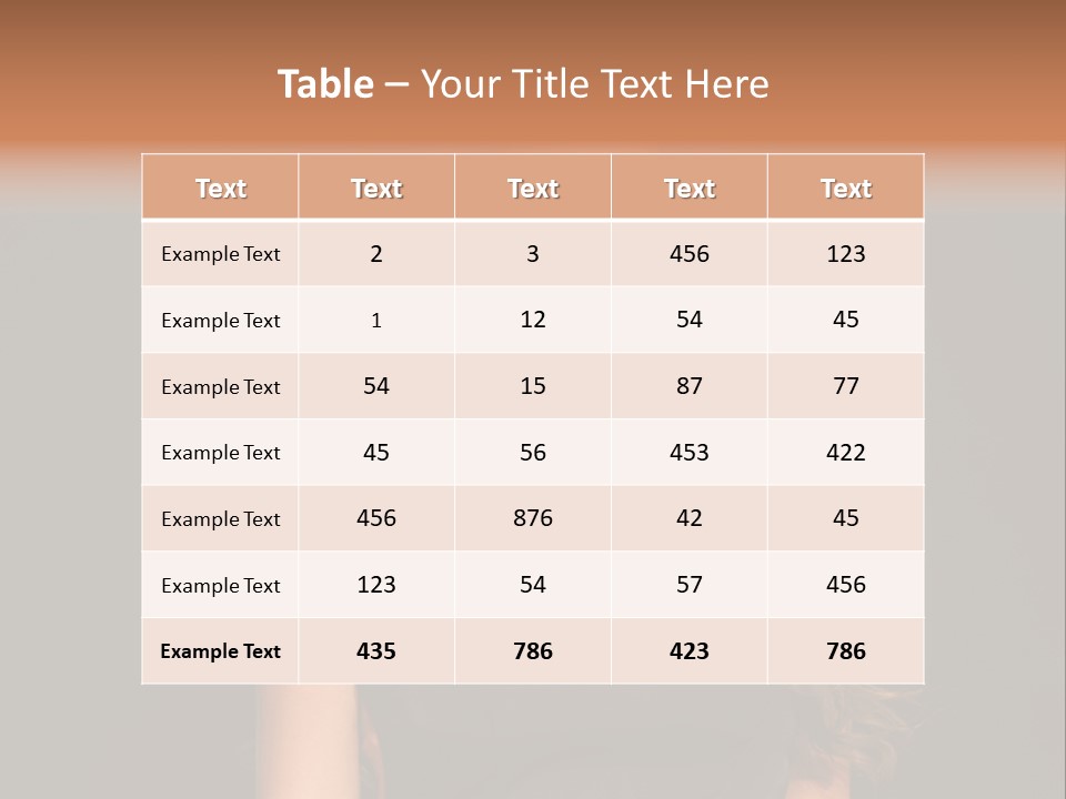 Water Older Senior PowerPoint Template