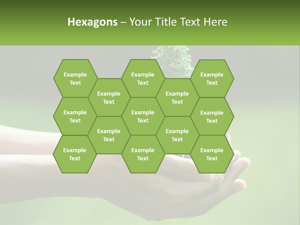 Portrait Peaceful Retired PowerPoint Template