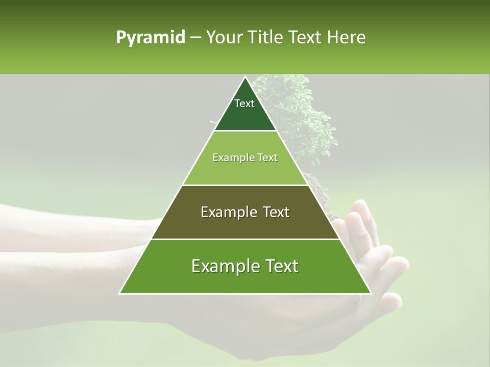 Portrait Peaceful Retired PowerPoint Template