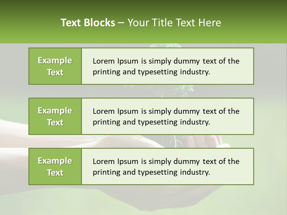 Portrait Peaceful Retired PowerPoint Template