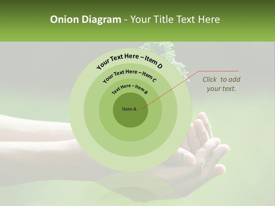 Portrait Peaceful Retired PowerPoint Template