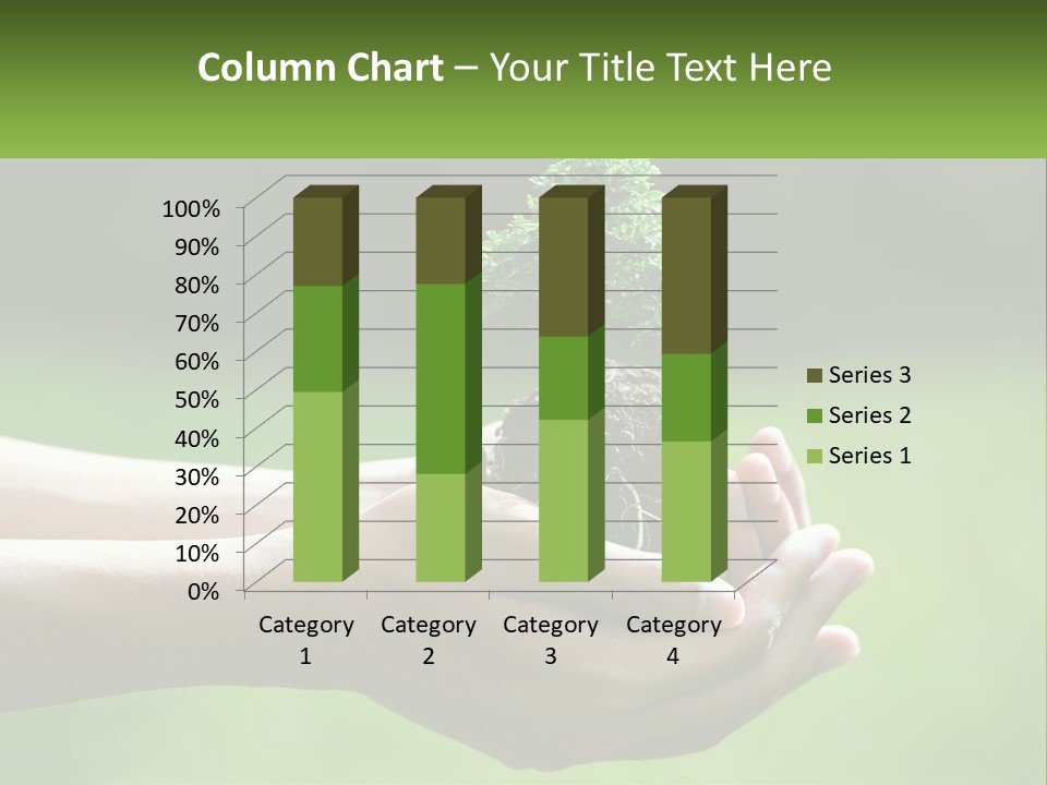 Portrait Peaceful Retired PowerPoint Template