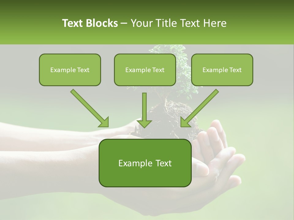 Portrait Peaceful Retired PowerPoint Template