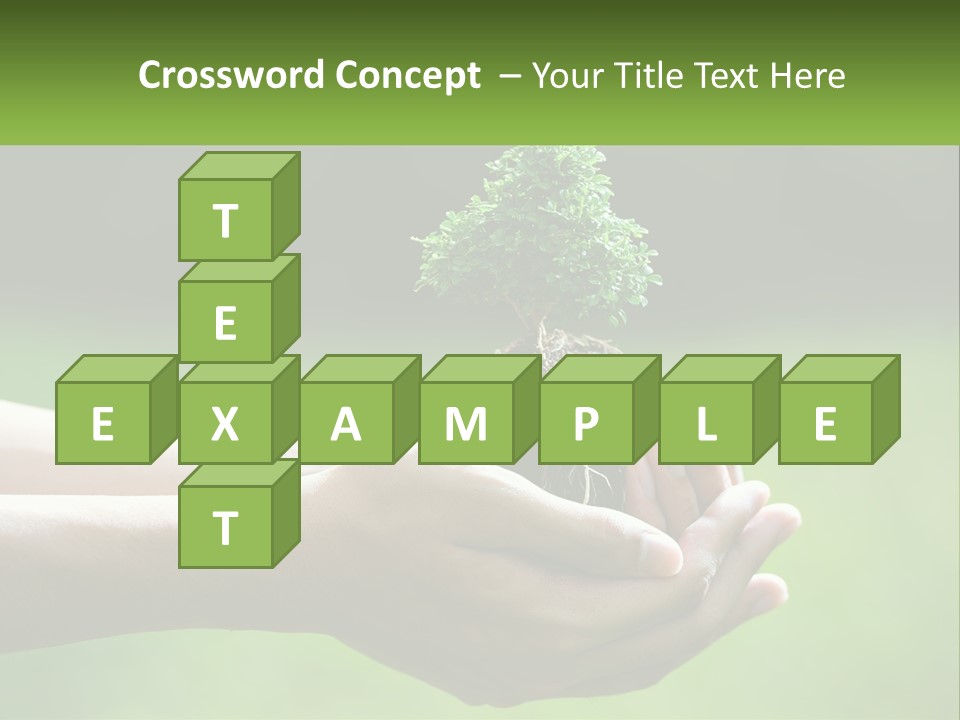 Portrait Peaceful Retired PowerPoint Template