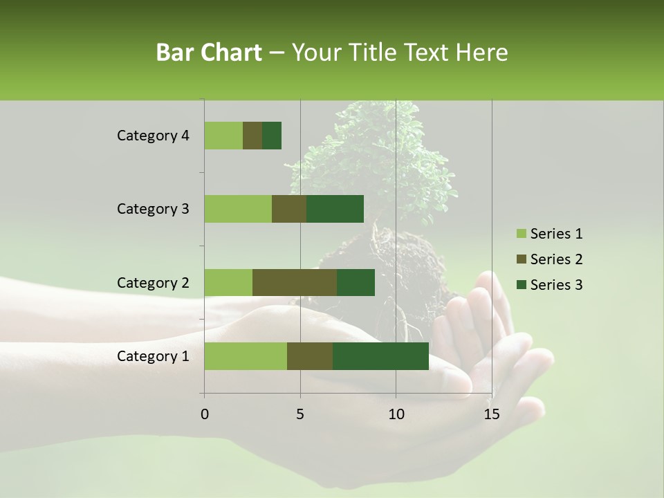 Portrait Peaceful Retired PowerPoint Template