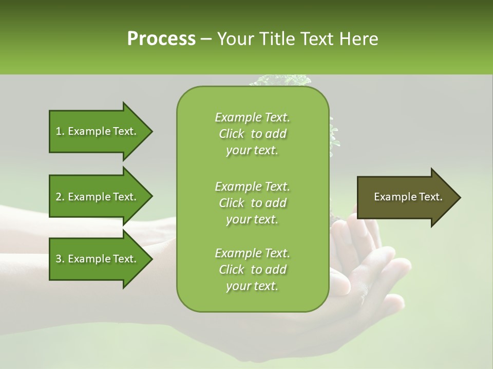 Portrait Peaceful Retired PowerPoint Template
