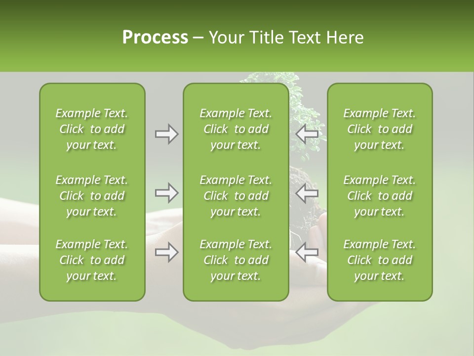 Portrait Peaceful Retired PowerPoint Template