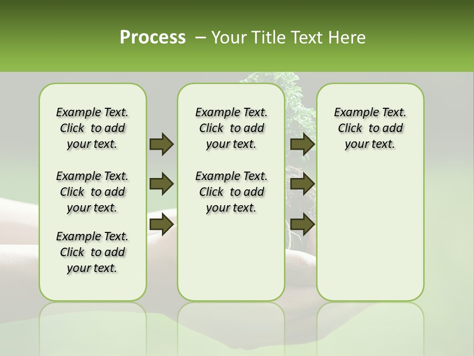 Portrait Peaceful Retired PowerPoint Template