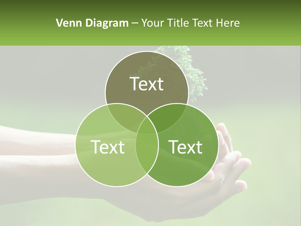 Portrait Peaceful Retired PowerPoint Template