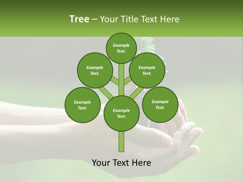 Portrait Peaceful Retired PowerPoint Template