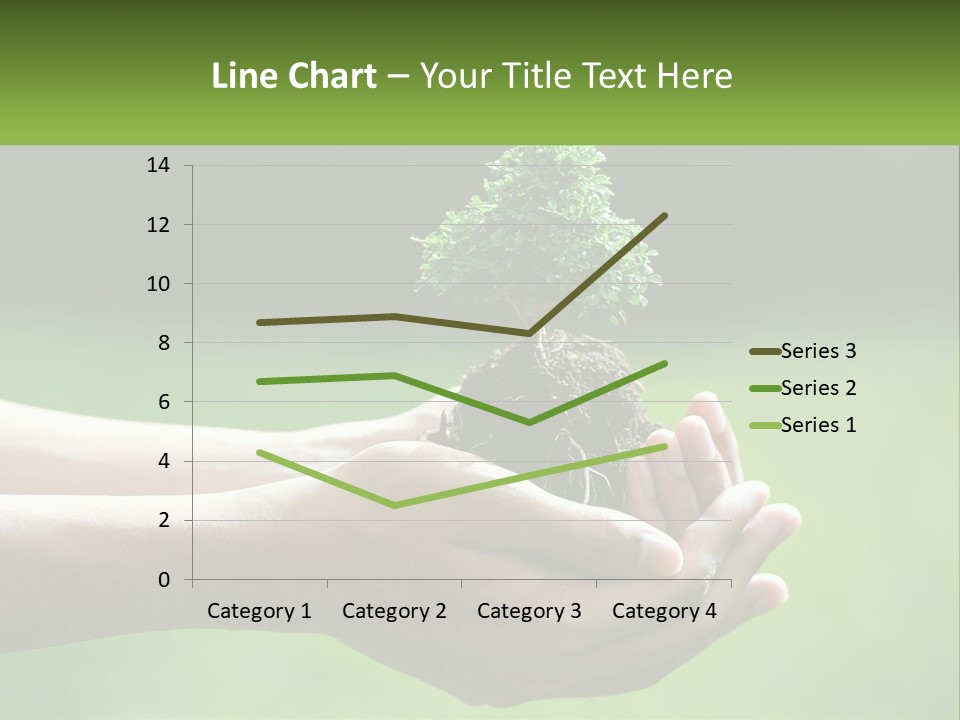 Portrait Peaceful Retired PowerPoint Template