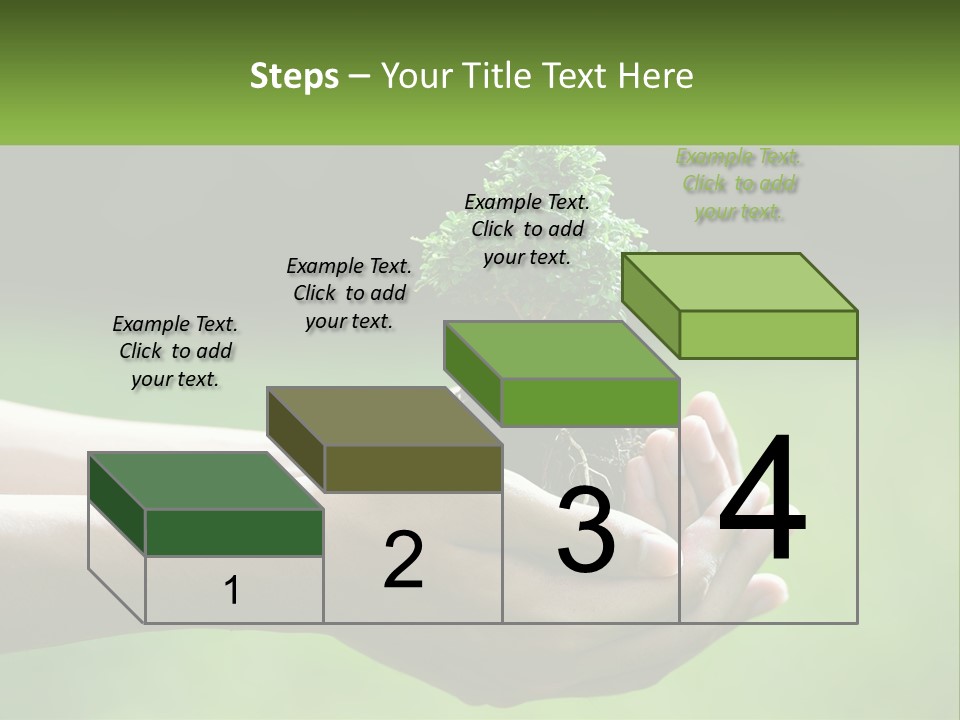 Portrait Peaceful Retired PowerPoint Template