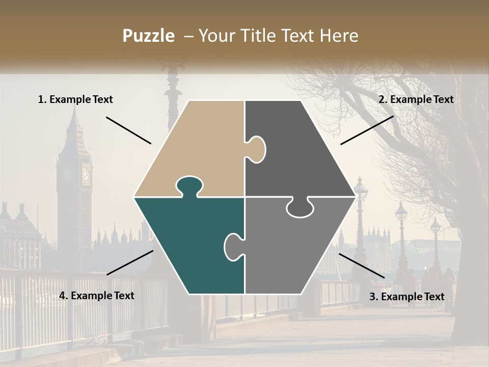 Woman Daughter Retirement PowerPoint Template