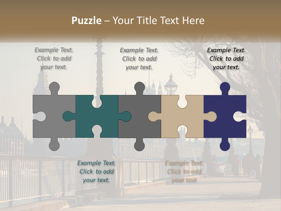 Woman Daughter Retirement PowerPoint Template