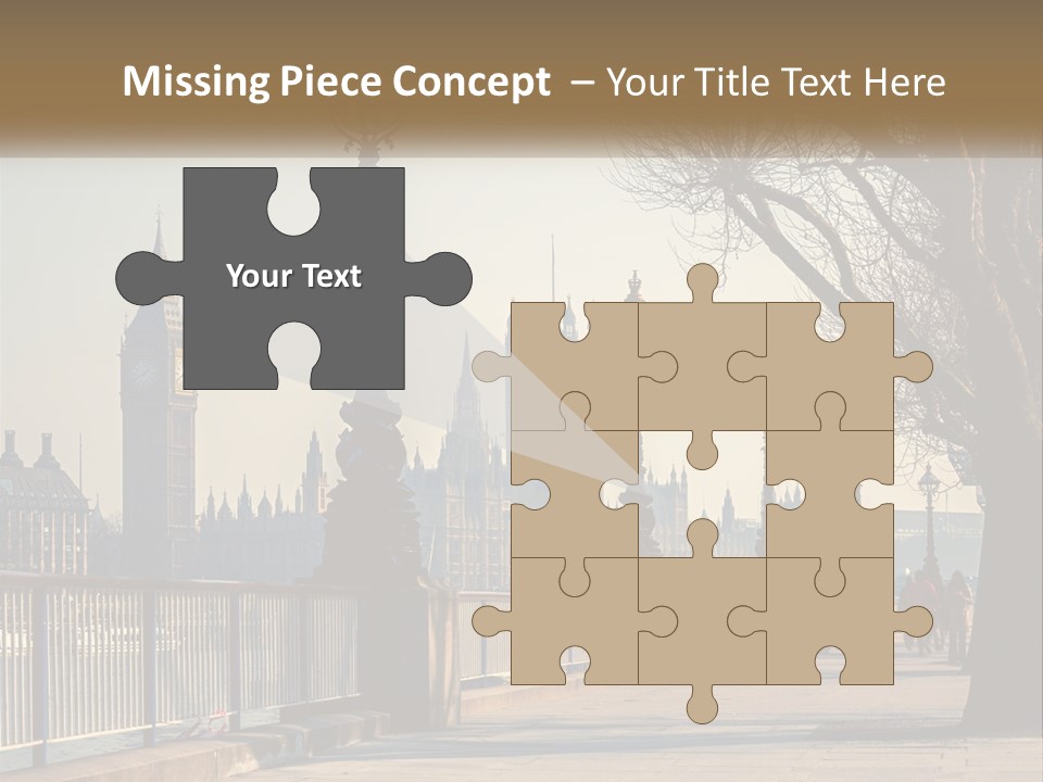 Woman Daughter Retirement PowerPoint Template