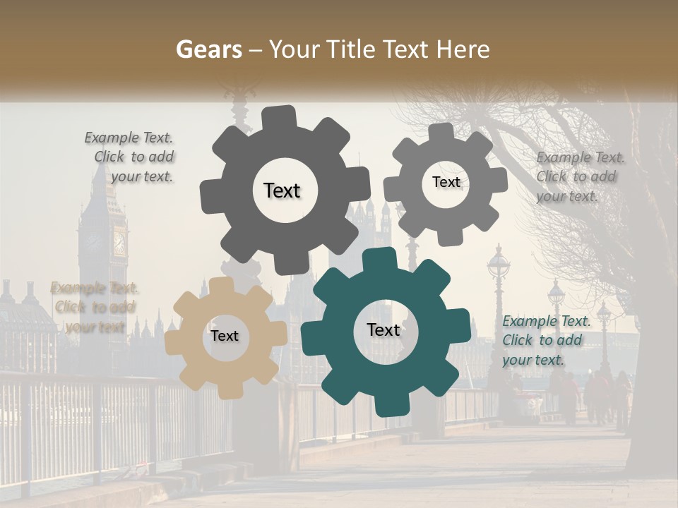 Woman Daughter Retirement PowerPoint Template