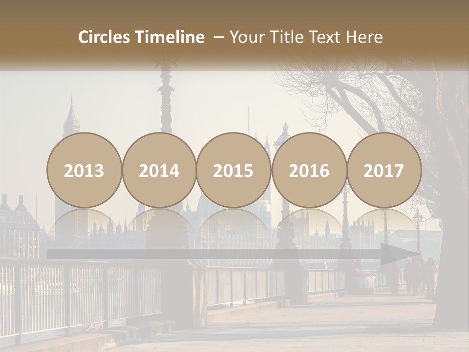 Woman Daughter Retirement PowerPoint Template