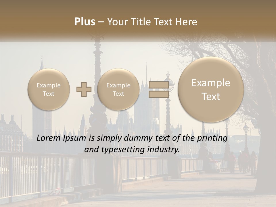 Woman Daughter Retirement PowerPoint Template