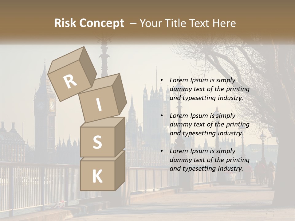 Woman Daughter Retirement PowerPoint Template