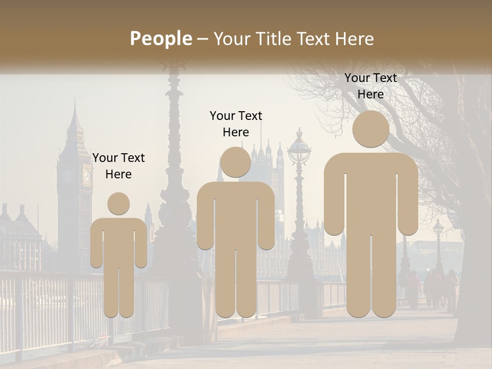 Woman Daughter Retirement PowerPoint Template