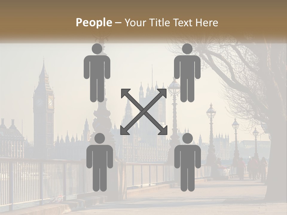 Woman Daughter Retirement PowerPoint Template