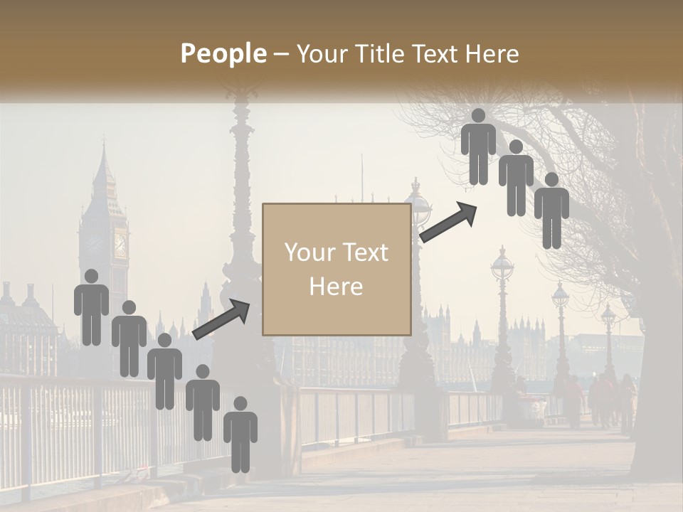 Woman Daughter Retirement PowerPoint Template