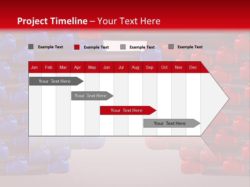Sand Sunrise Elderly PowerPoint Template