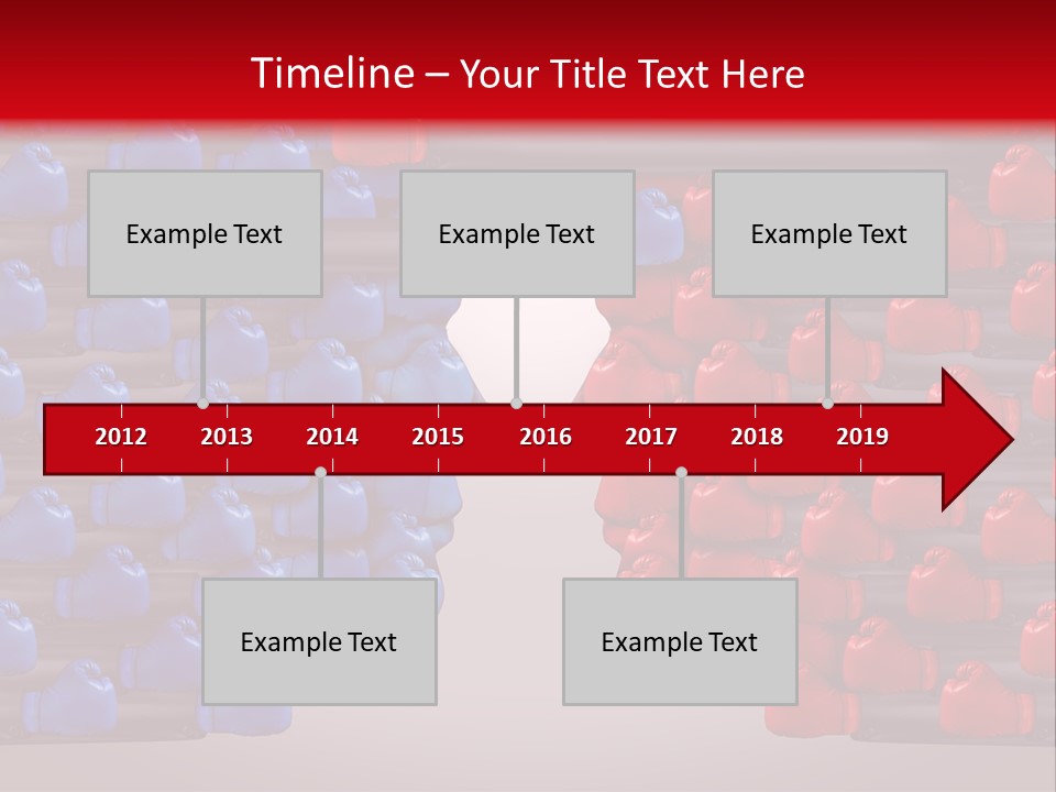 Sand Sunrise Elderly PowerPoint Template