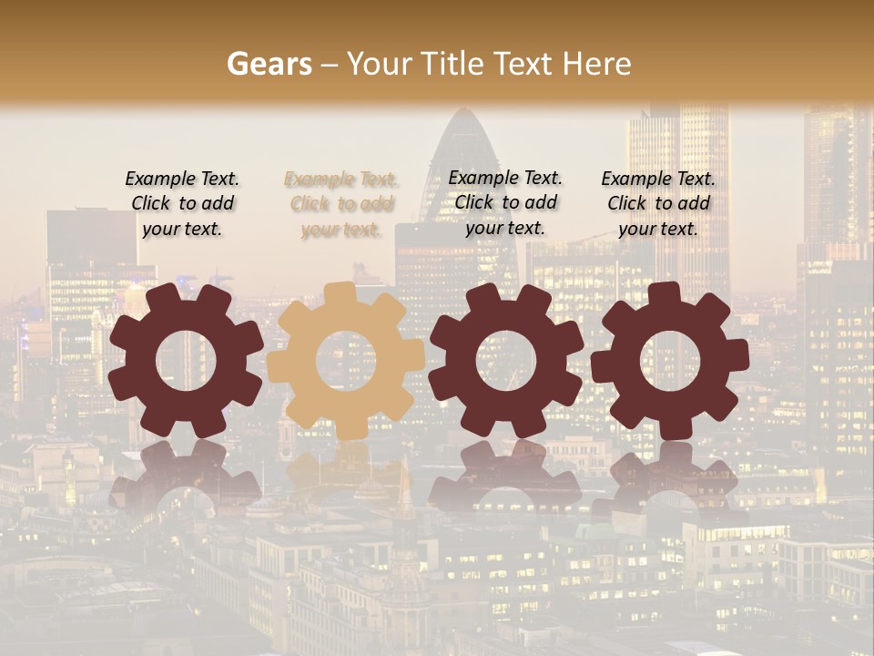 Peaceful Wellness White PowerPoint Template