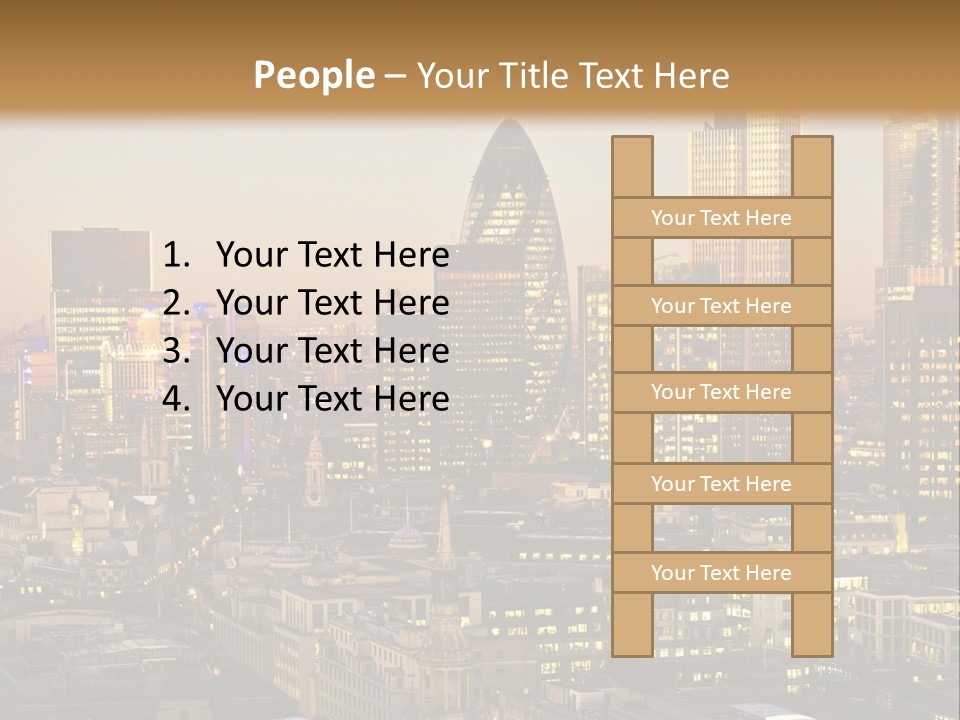 Peaceful Wellness White PowerPoint Template