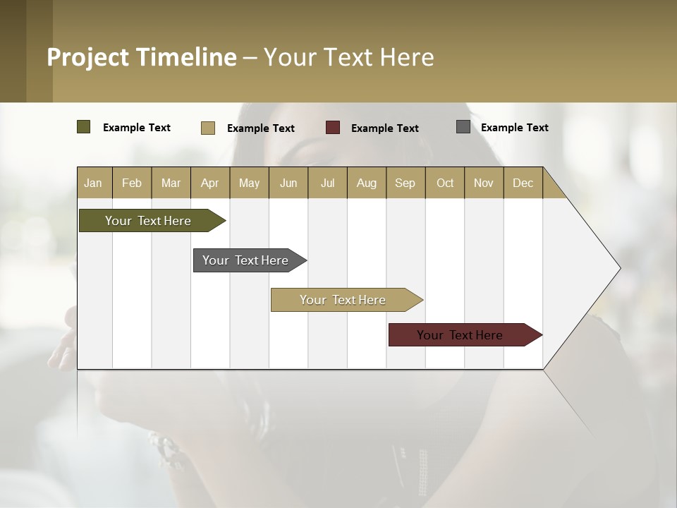 Wave Sunset Coastal PowerPoint Template