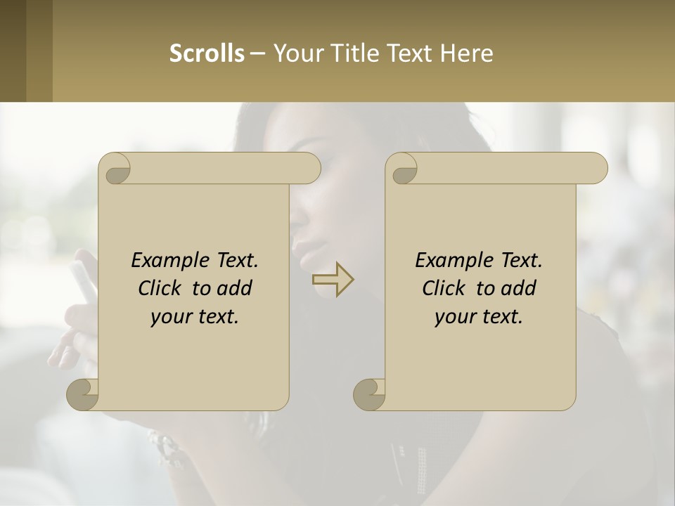 Wave Sunset Coastal PowerPoint Template