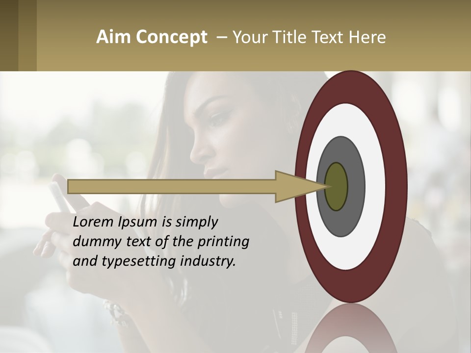 Wave Sunset Coastal PowerPoint Template