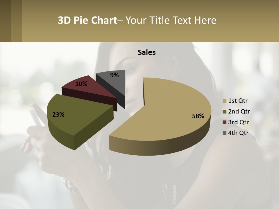 Wave Sunset Coastal PowerPoint Template