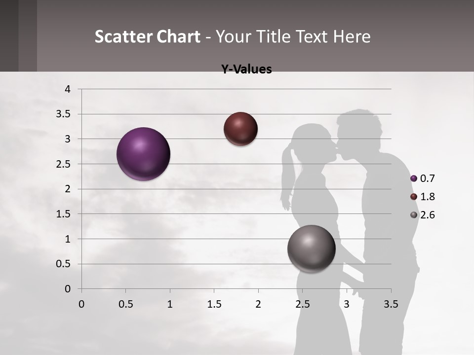 Life Portrait Sand PowerPoint Template